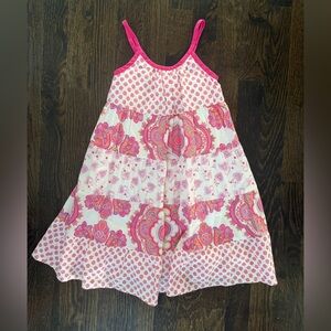 Baby GAP Toddler Dress in Pink and White